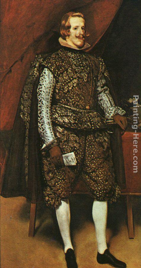 Diego Rodriguez de Silva Velazquez Philip IV in Brown and Silver